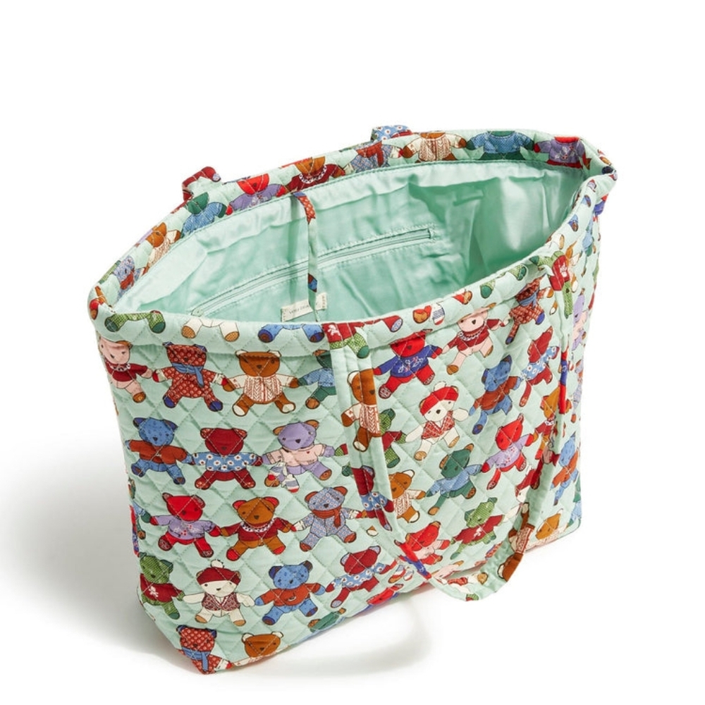 Vera Bradley Toasty Teddies Tote - Picture 2 of 4